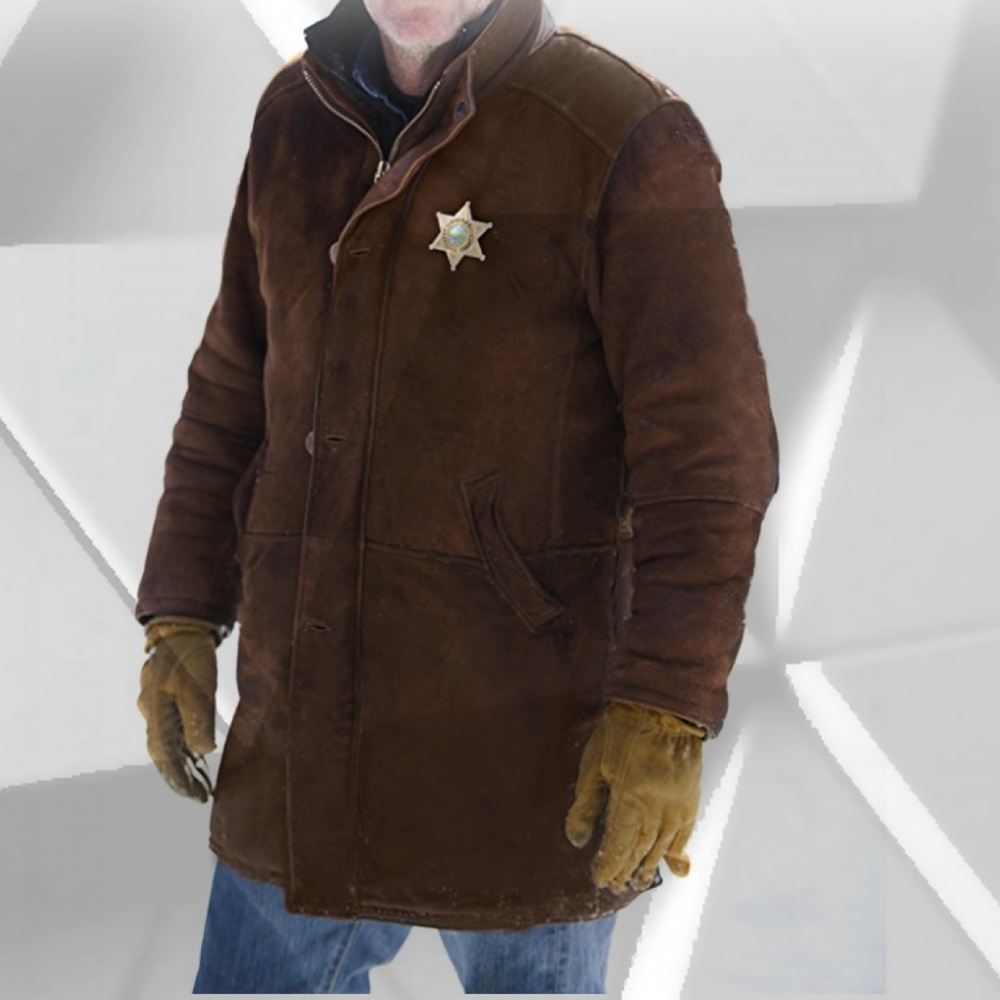 Laverapelle Men's SHERIFF WALT (ROBERT TAYLOR) COW SUEDE LEATHER COAT - Picture 13 of 13